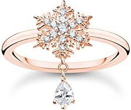 Bague Argent Sterling 925 – Pierre Rose Synthétique, Taille 67, Neuve