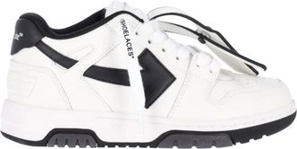 Off-white White Leather Out Of Office Sneakers