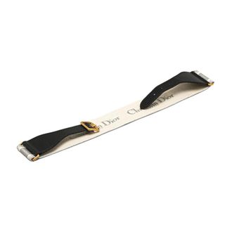 Dior Pre-owned Oblique Canvas Belt - - Pre-owned - Donna - Grigio - ONE SIZE