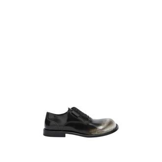 Moschino Heren, Schoenen, Zwart, Maat: 43 EU Leer