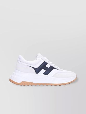 Hogan low top sneakers contrast panel