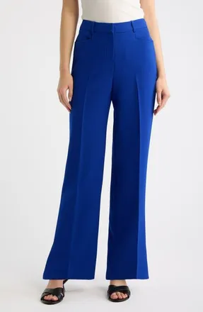 Tahari by ASL Flare Pants in Cobalt at Nordstrom, Size 16
