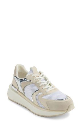 DKNY Amity SK24 Sneaker in White/Beige at Nordstrom, Size 7