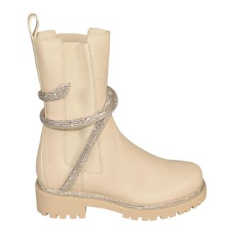 Rene Caovilla Chelsea Boots, female, Brown, Size: 7 US High Boots