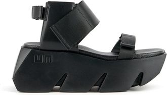 United Nude Bull Run - Dames - Sleehakken - Zwart - 39 EU - Leer - Schoenen