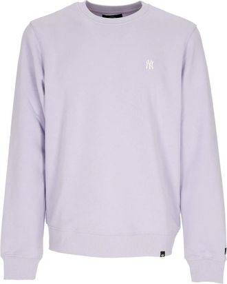 47 Brand Helix Base Runner Crew - Heren - Sweatshirts - Paars - XL - Katoen - Hoodies & sweatvesten