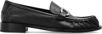 Ferragamo Maryan Soft Loafers - Dames - Loafers - Zwart - 36 1/2 EU - Leer - Schoenen