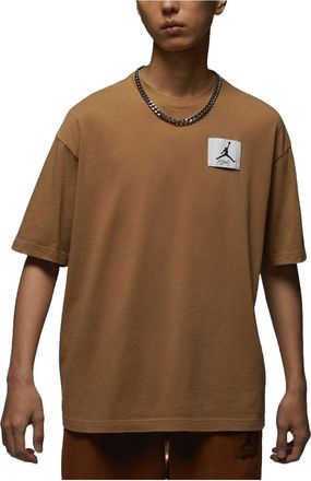 Nike Jordan Air Jordan Flight Essential Oversized T-shirt Asia Sizing Brown DZ0605-231