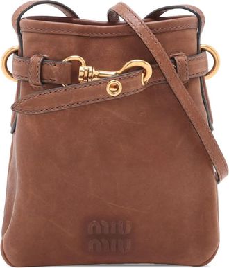 Miu Miu Pre-owned Miu Miu Nappa Bucket Bag Ladies LHUT805SY1N0L85F