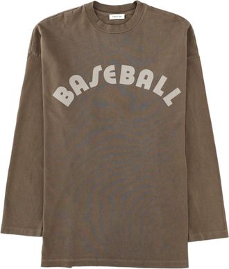 Fear of God Brown Cotton T-Shirt