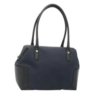 Ferragamo Pre-owned Nylon handbags - Dames - Pre-owned - Zwart - Maat: ONE Size Nylon