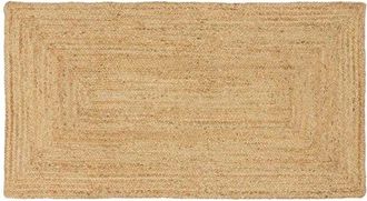 vidaXL Alfombra De &Aacute;rea Beige 80 X 200 Cm Yute Vidaxl
