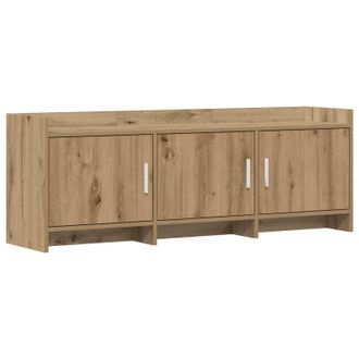 vidaXL Mueble De Tv 130 X 33 X 47 Cm Roble Artesanal Vidaxl