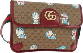 Gucci Pre-owned Waist Bag - Dames - Vintage Heuptassen - Beige - ONE Size - Leer - Vintage