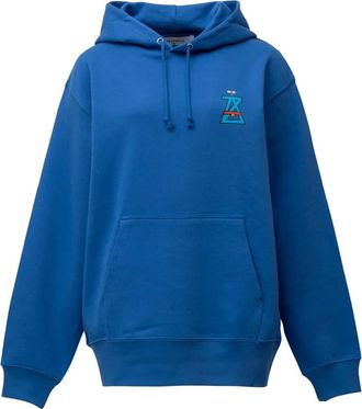 Anrealage Felpa AZ Doraemon con logo - Blu