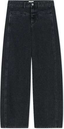 Closed Tori-X Barrel Jeans - Dames - Loose Fit Jeans - Grijs - W28 L32 - Denim - Jeans
