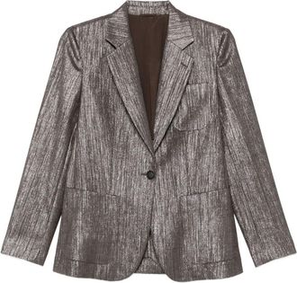 Brunello Cucinelli Wool Blend Blazer Jacket