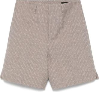 Fendi Mens Jacquard Shorts, Brand Size 50 (Waist Size 32)