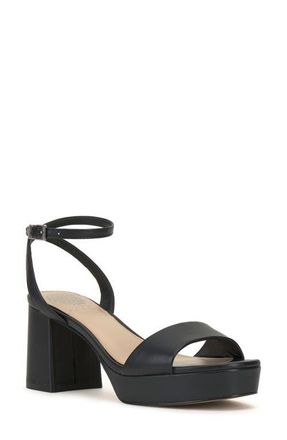 Vince Camuto Pendreya Platform Sandal in Black at Nordstrom, Size 8.5