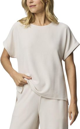 Splendid Waffle Scuba Sweatshirt