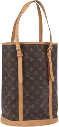 Louis Vuitton Pre-owned Bucket Bags, female, Brown, Size: ONE SIZE Pre-owned Vintage Bucket Bag