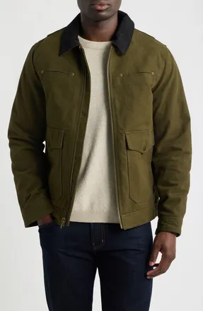 Pendleton Carson City Cotton Canvas Ranch Jacket in Dark Olive at Nordstrom, Size Xx-Large