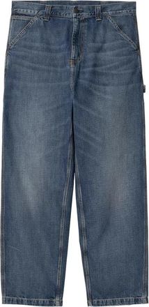 Carhartt Work in Progress Losse Straight Bootcut Jeans - Heren - Loose Fit Jeans - Blauw - L - Jeans