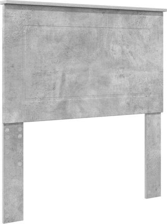 vidaXL Cabecero Gris Concreto 100 Cm Madera Contrachapada Vidaxl