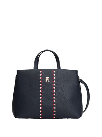 Tommy Hilfiger Womens Timeless Satchel,SPACE BLUE One Size