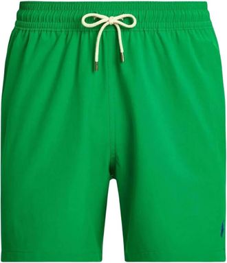 Polo Ralph Lauren Traveler Zwembroek - Heren - Strandmode - Groen - XL - Polyester - Badmode