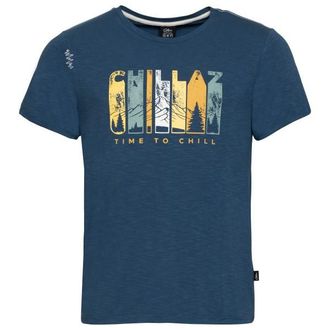 Chillaz Innsbruck Time To Chill T-Shirt f&uuml;r Herren | blau