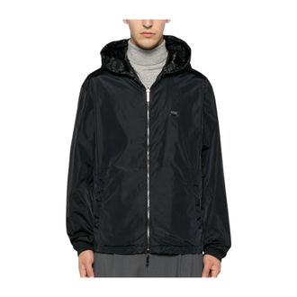 Emporio Armani Lichte Jassen - Heren - Zomerjassen - Zwart - 2XL - Jassen