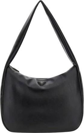 Guess Shoulder Bags - Dames - Schoudertassen - Zwart - ONE Size - Leer - Tassen