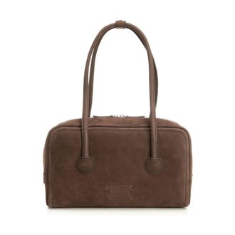 Marge Sherwood Soft Boston Bag - female - Marge Sherwood - Shoulder Bags - Brown - ONE SIZE - Bags