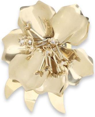 Miu Miu Gouden Metalen Sleutelhanger