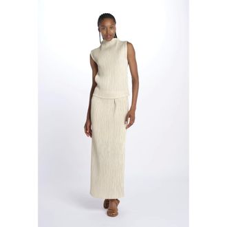 Le 17 Septembre Donna, Gonne, Beige, L, new