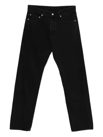 Maison Margiela button-fastening jeans - men - Cotton/Fabric - 34 - Black