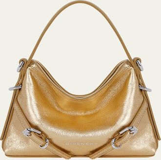 Givenchy Voyou Nano Shoulder Bag in Metallic Leather