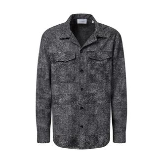 Baldessarini Light Jackets, male, Black, L, Oscar Overshirt