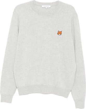 Maison Kitsuné Fox Head Merino Regular Jumper