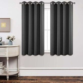 OEM Cortinas Opacas, Juego De 2, Cortinas T&eacute;rmicas, Cortinas Opacas Resistentes Al Calor, Aislamiento T&eacute;rmico Ligero, Protecci&oacute;n Uv, Dormitorio, Hogar, De