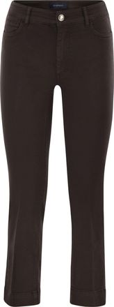 Sportmax Sportmax Enna Denim Pants With Mini Flare Line