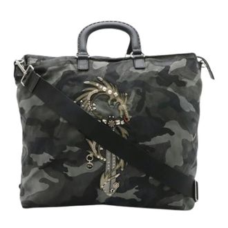Prada Pre-owned Tote Bags, male, Black, Size: ONE SIZE Pre-owned Vintage Tote Bag