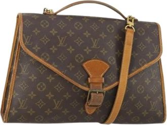 Louis Vuitton Pre-owned Handbags, female, Brown, Size: ONE SIZE Pre-owned Canvas Handbag