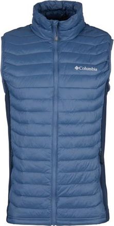 Columbia Powder Pass Hybrid Vest Kunstfasergilet f&uuml;r Herren | blau