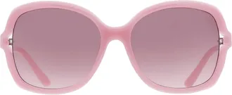 Guess Bordeaux Gradient Square Ladies Sunglasses GF00057 72T 60