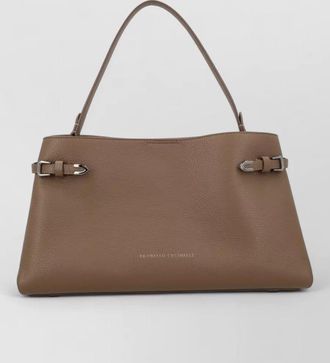 Brunello Cucinelli leather shoulder bag