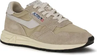 Autry Womens Reelwind Low Sneakers Wh-Wht Pep Wh/wht