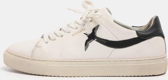 Axel Arigato White Leather Clean 90 Bee Bird Low Top Sneakers