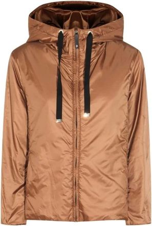 Max Mara Jassen, Dames, Bruin, M, Greenh Imbottito Corto
